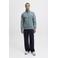JACK & JONES PREMIUM sweatvest met textuur blauw