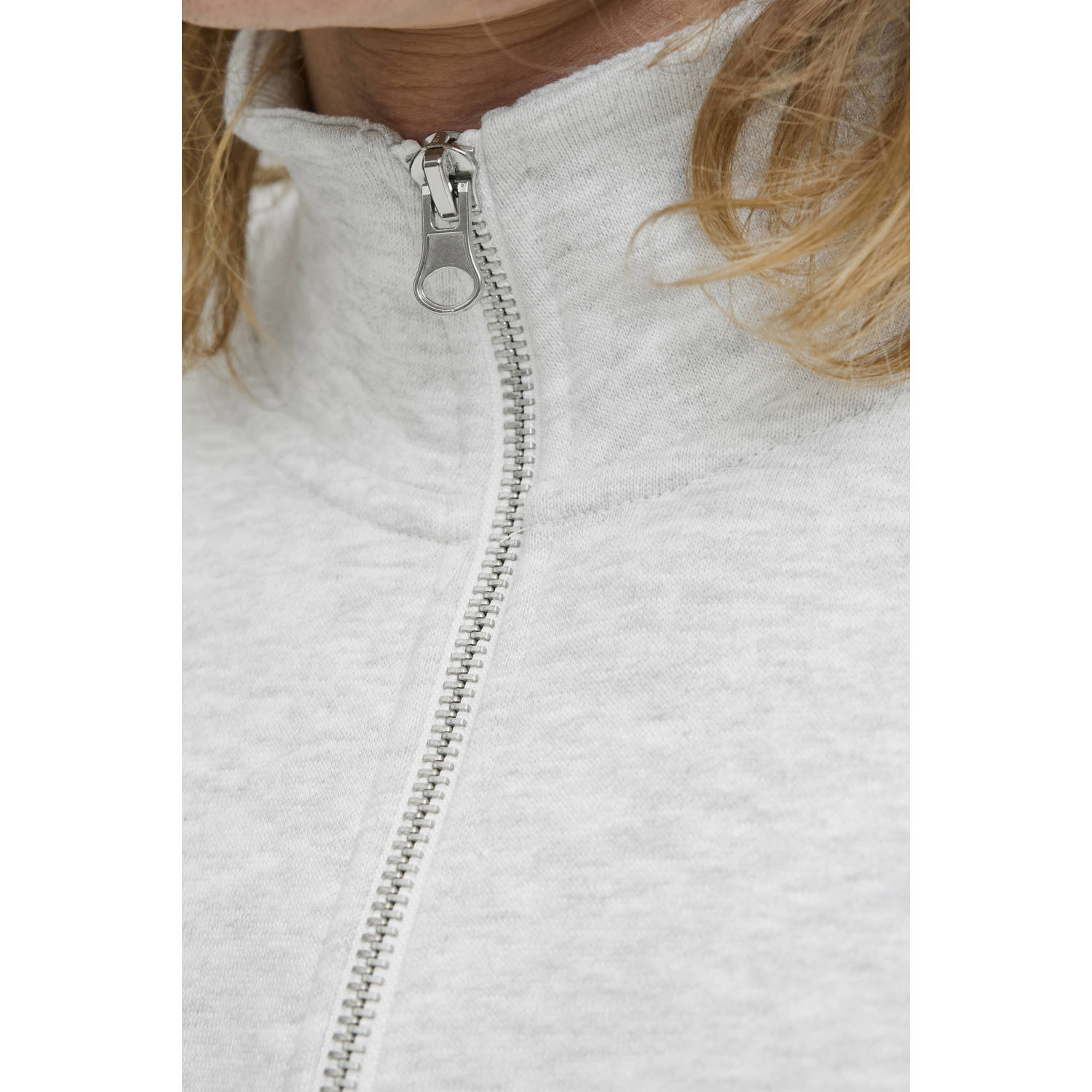 JACK & JONES ORIGINALS sweater lichtgrijs