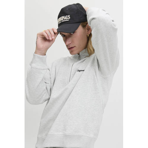 JACK & JONES ORIGINALS sweater lichtgrijs afbeelding