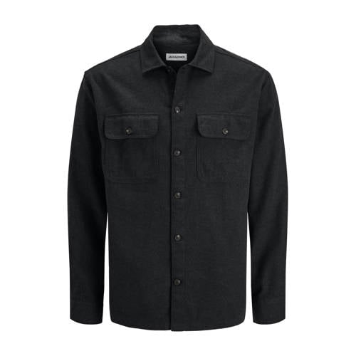JACK & JONES ESSENTIALS overshirt zwart afbeelding