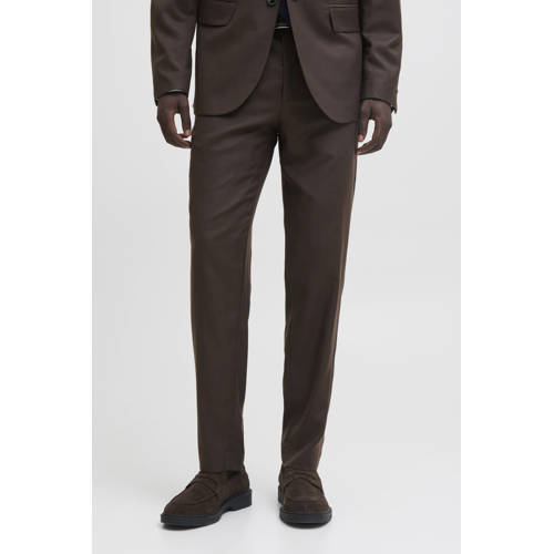 JACK & JONES PREMIUM super slim pantalon donkerbruin afbeelding