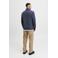 JACK & JONES PREMIUM sweatvest met textuur donkerblauw