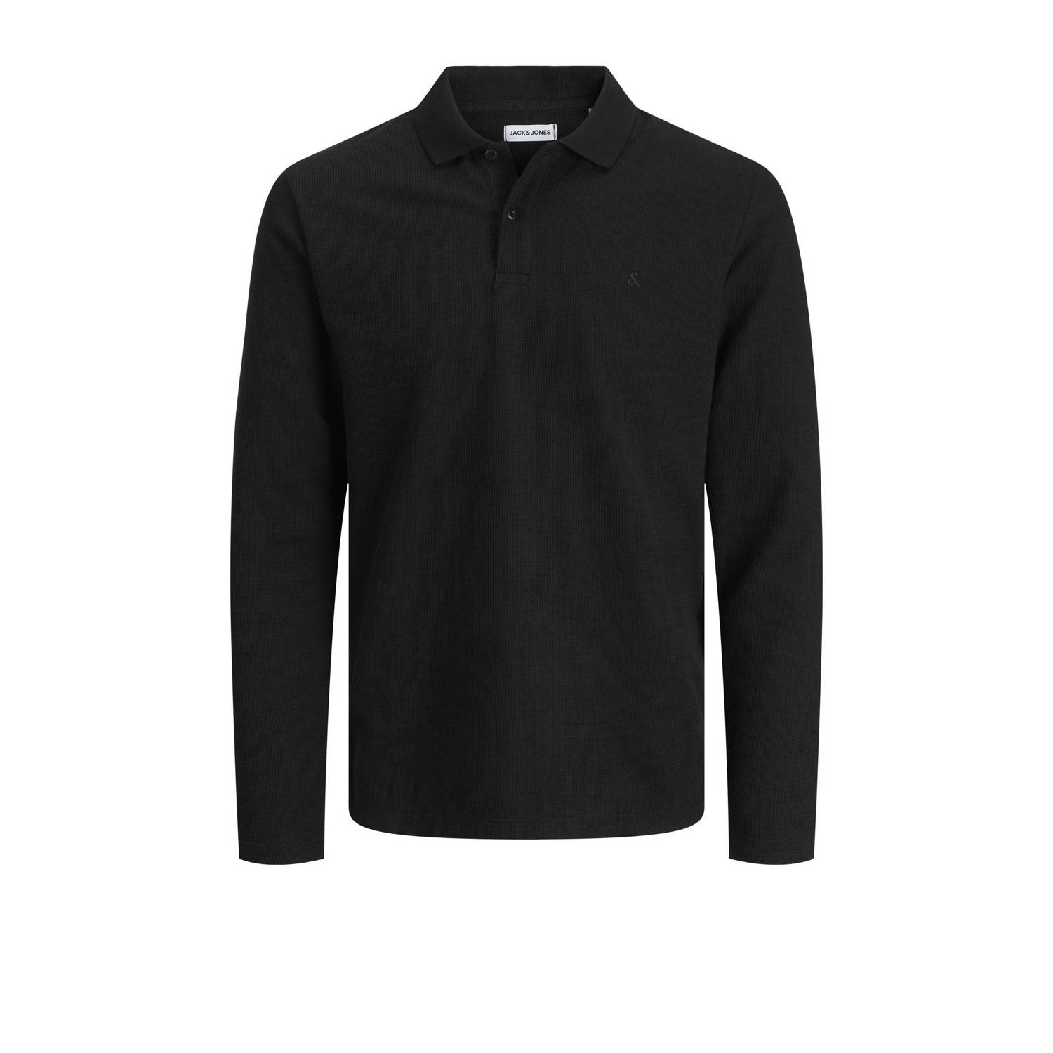 JACK & JONES ESSENTIALS trui gebreid zwart