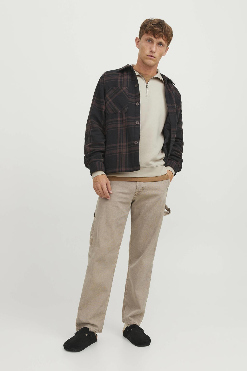 JACK & JONES ESSENTIALS sweater beige