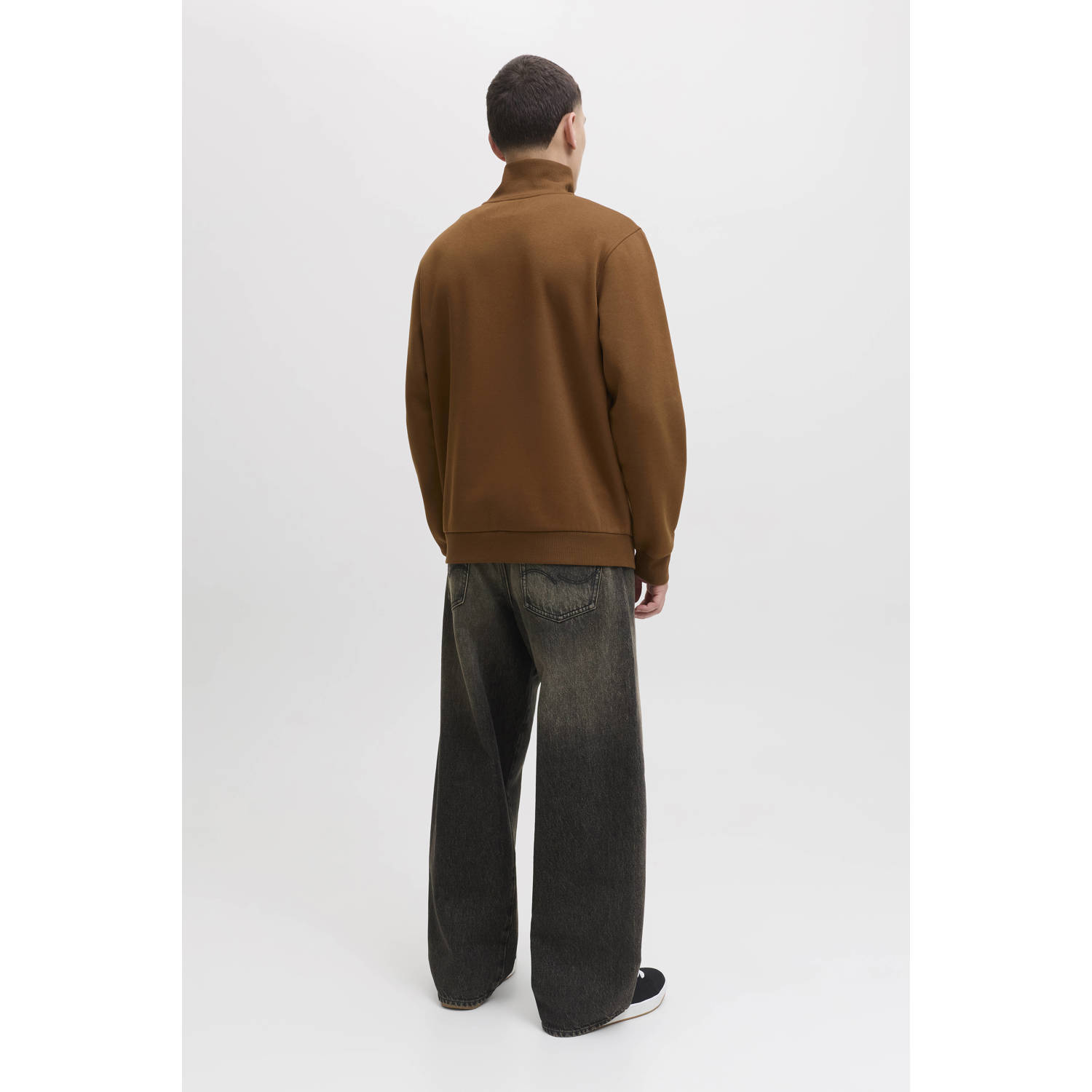 JACK & JONES ESSENTIALS sweater bruin