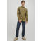 JACK & JONES ESSENTIALS regular casual overhemd olijfgroen