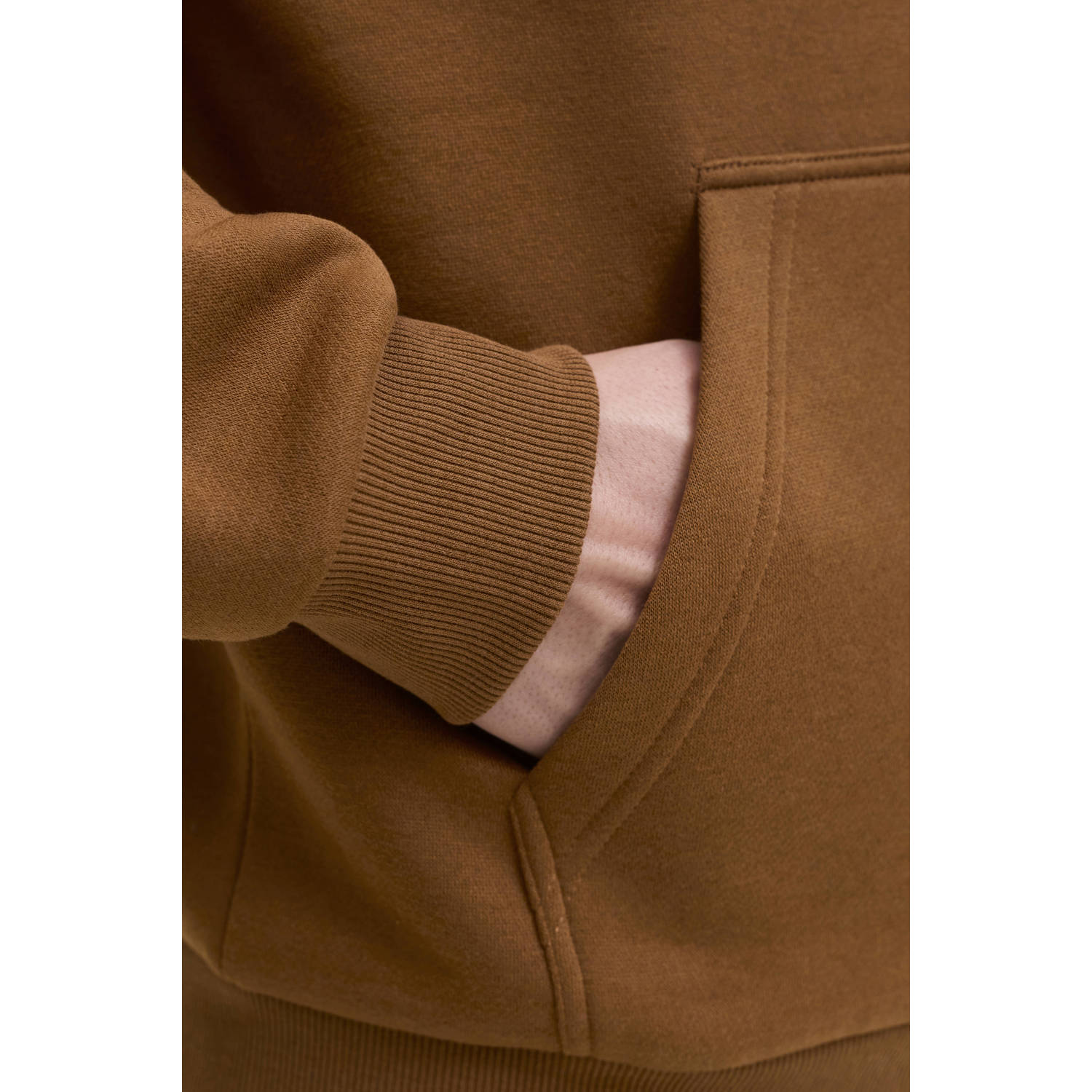 JACK & JONES ESSENTIALS hoodie bruin