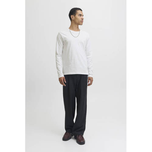 JACK & JONES ESSENTIALS longsleeve wit afbeelding