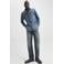 JACK & JONES JEANS INTELLIGENCE relaxed fit jeans - blauw