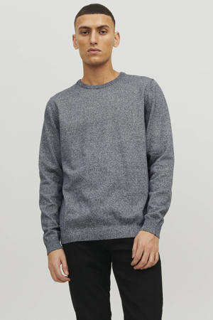 pullover fijn gebreid blauw