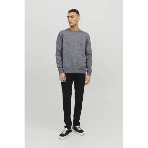 JACK & JONES ESSENTIALS gebreide trui blauw afbeelding