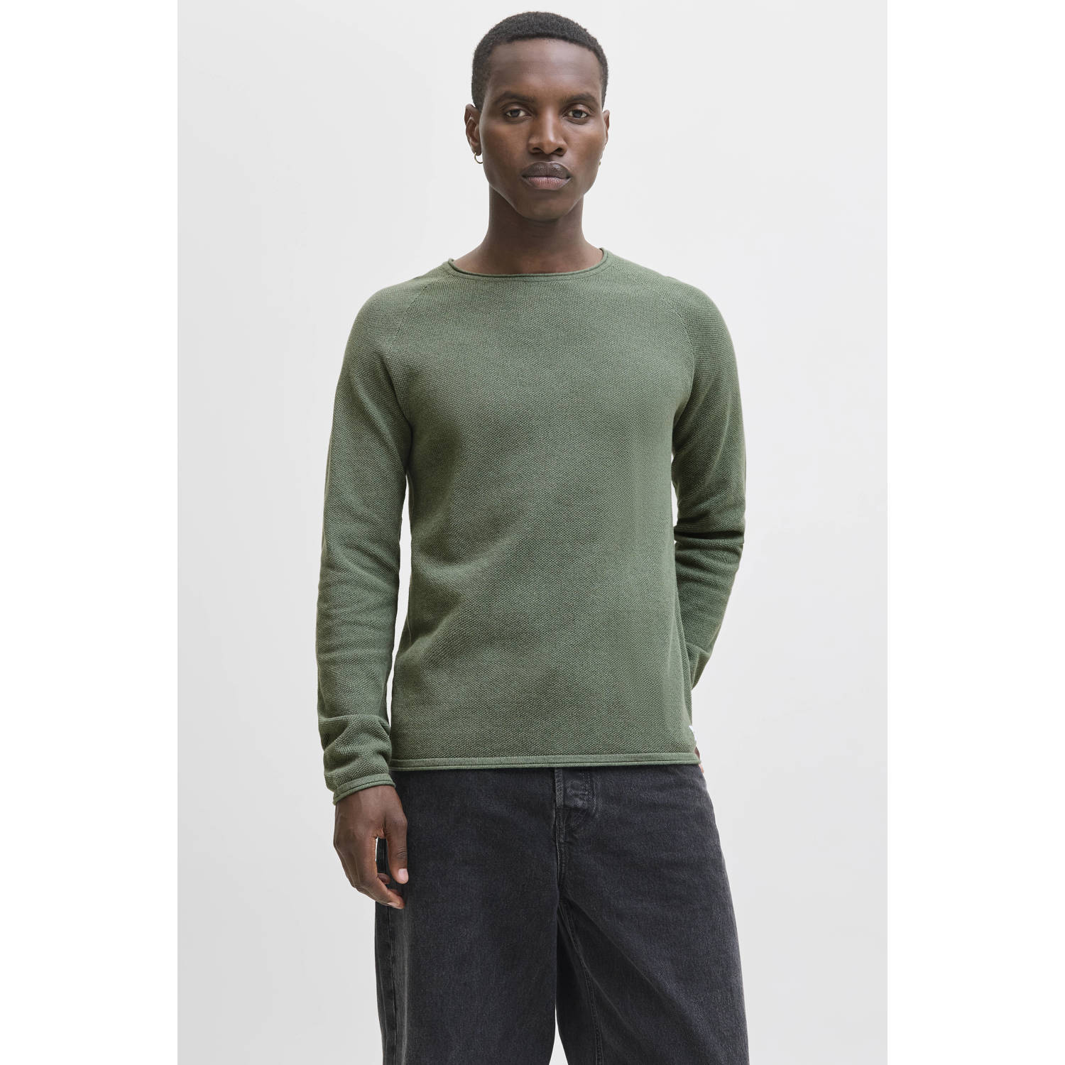 Jack & Jones Trui met ronde hals JJEHILL KNIT CREW NECK NOOS