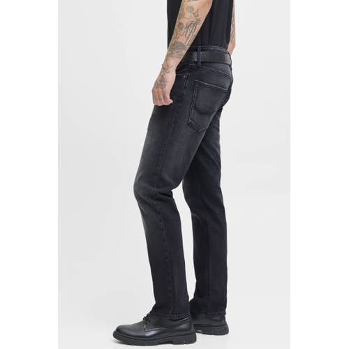 JACK & JONES JEANS INTELLIGENCE JJICLARK JJORIGINAL regular fit jeans black denim afbeelding