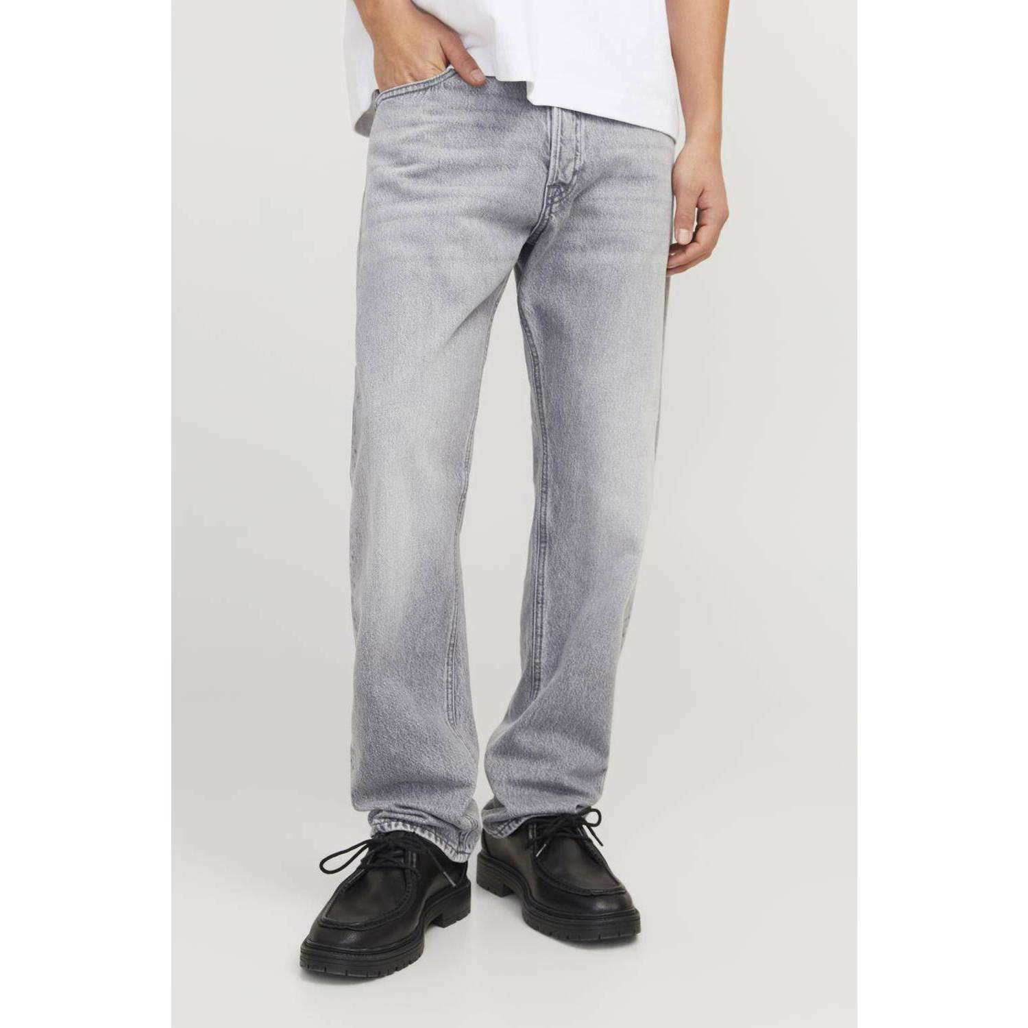 JACK & JONES JEANS INTELLIGENCE JJICHRIS JJORIGINALrelaxed fit jeans grey denim