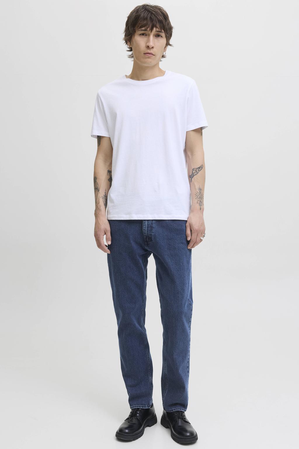 JACK & JONES JEANS INTELLIGENCE JJICLARK JJEVAN regular fit jeans blue denim