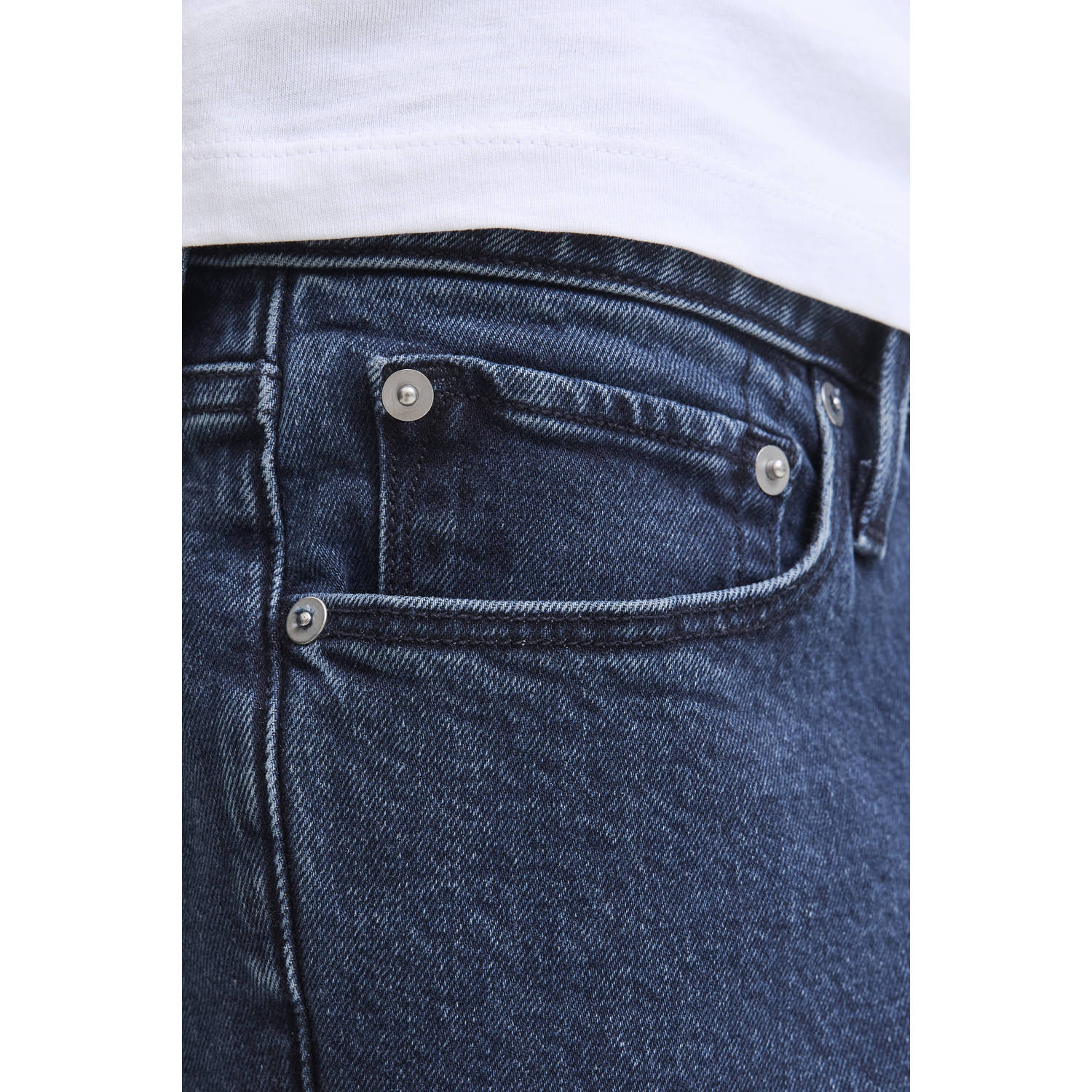 JACK & JONES JEANS INTELLIGENCE JJICLARK JJEVAN regular fit jeans blue denim