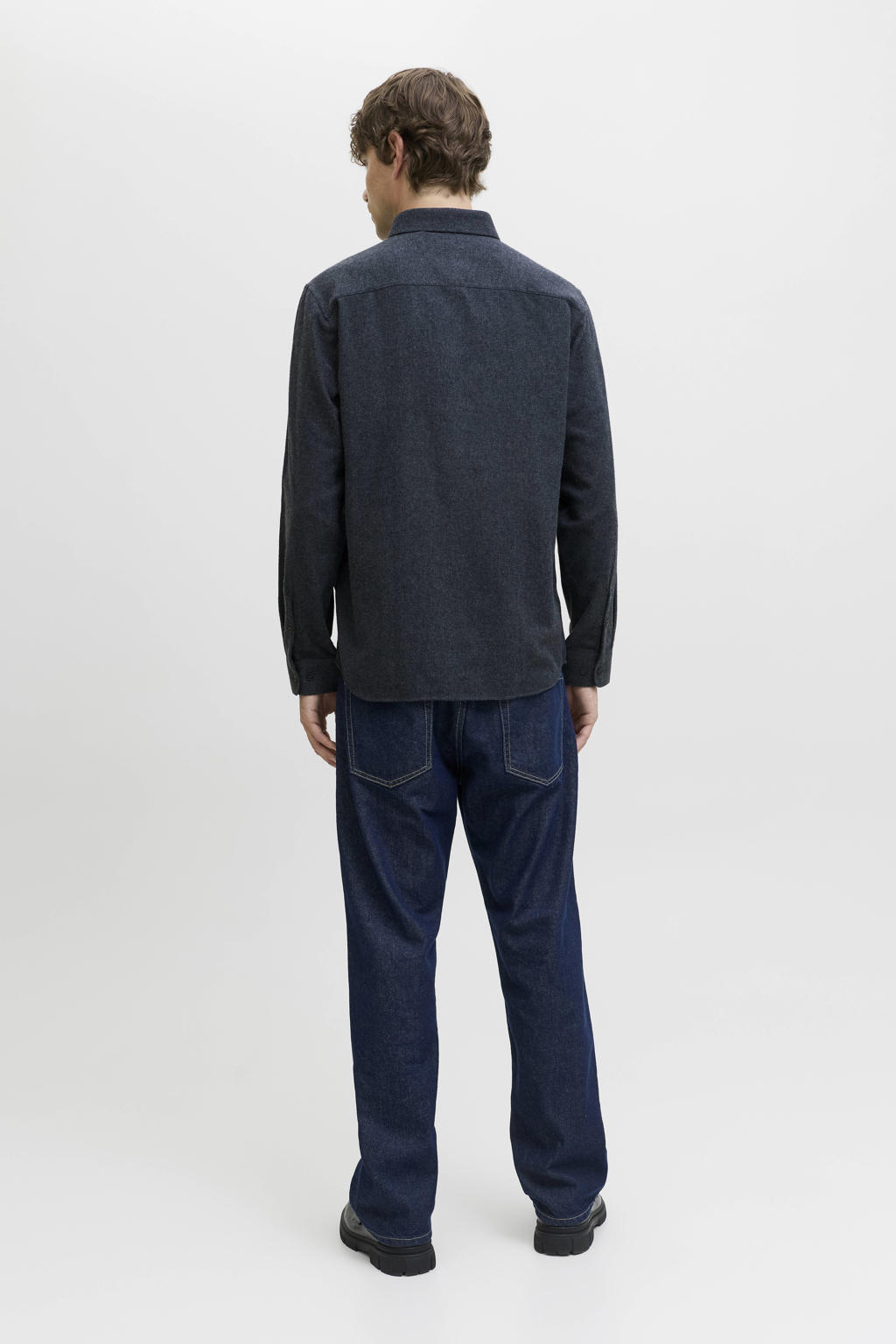 Levi's relaxed casual overhemd blauw