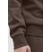 JJ REBEL hoodie donkerbruin