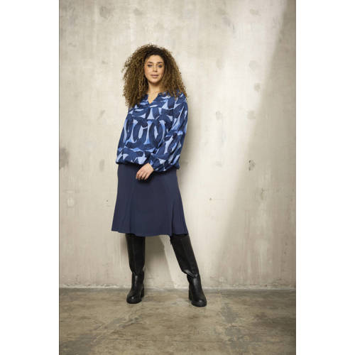 Zhenzi blousetop blauw afbeelding
