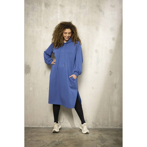 Zhenzi sweatjurk blauw afbeelding