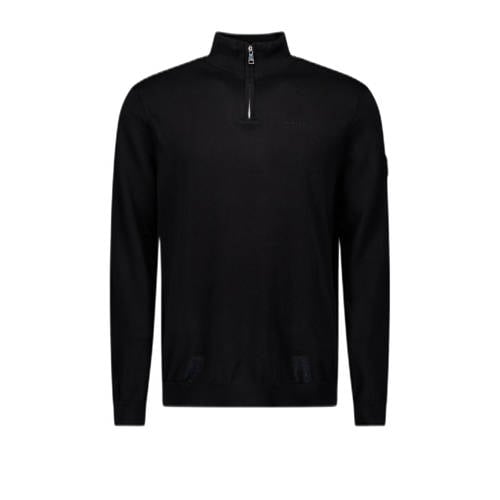 Airforce pullover fijn gebreid zwart afbeelding