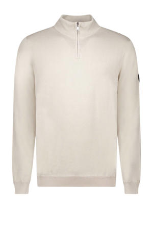 pullover fijn gebreid beige