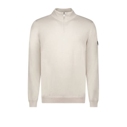 Airforce pullover fijn gebreid beige afbeelding
