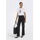 ONLY high waist wide leg jeans black denim