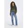 ONLY high waist wide leg jeans medium blue denim