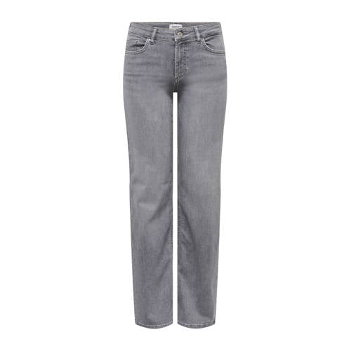 ONLY straight leg jeans grey denim afbeelding