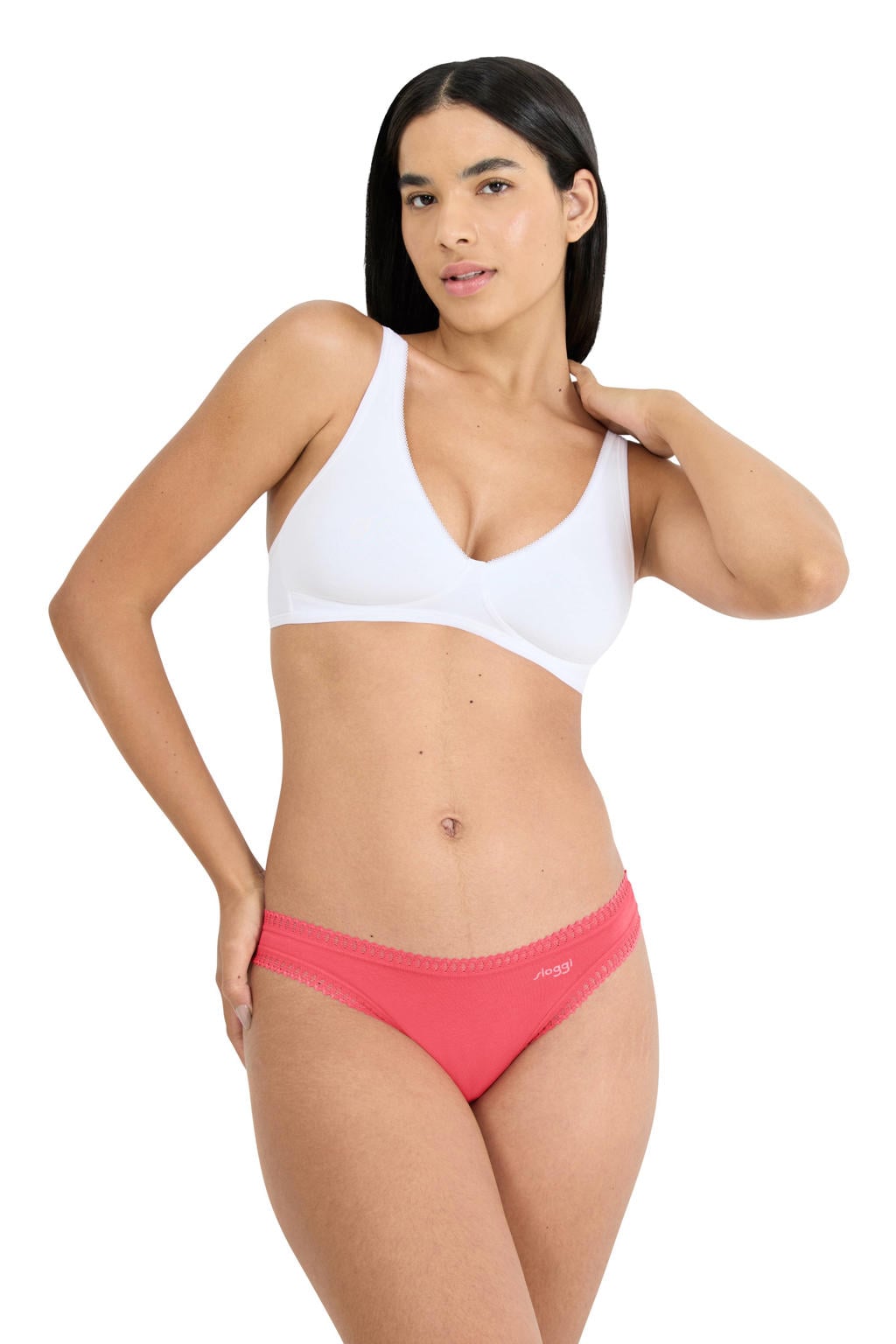 sloggi GO Crush string (set van 3) roze/ecru