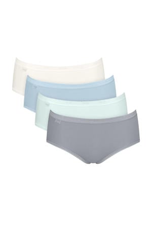hipster Midi (set van 4) lichtblauw/ecru