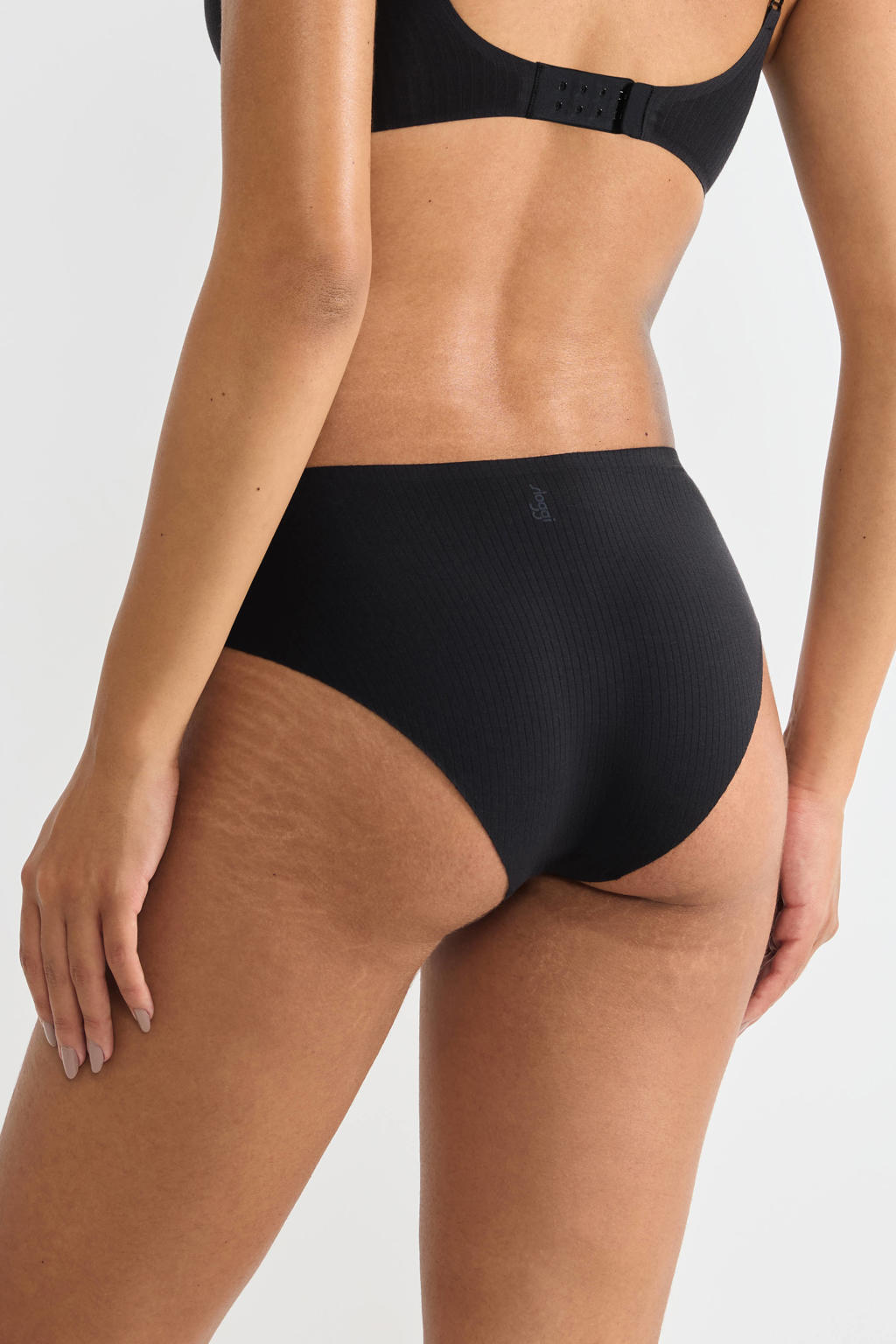 sloggi ZERO Feel high leg slip zwart