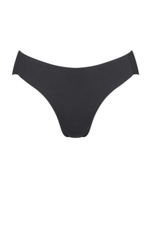 high leg slip zwart