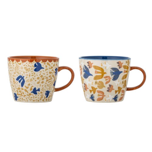 Bloomingville mok Anniversary (set van 2) afbeelding