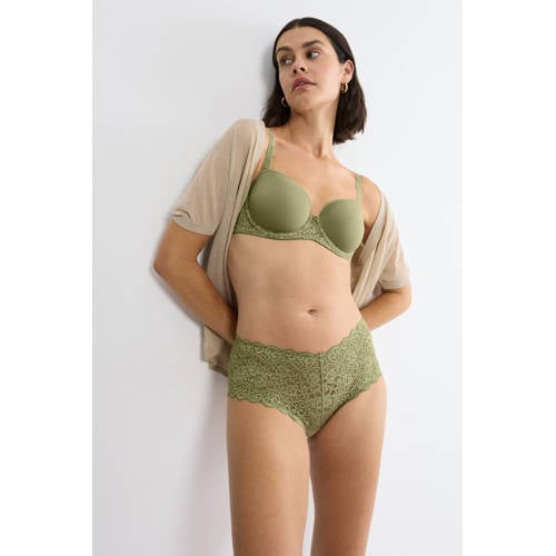 Triumph maxislip Amourette olijfgroen afbeelding