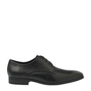 Portofino  leren veterschoenen zwart