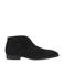 Van Lier Portofino suède veterschoenen donkerblauw