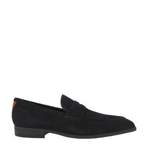 Portofino suède loafers donkerblauw