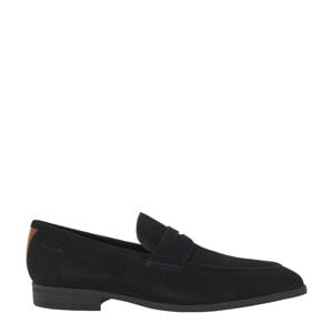 Portofino suède loafers donkerblauw