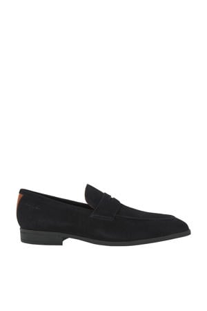 Portofino suède loafers donkerblauw