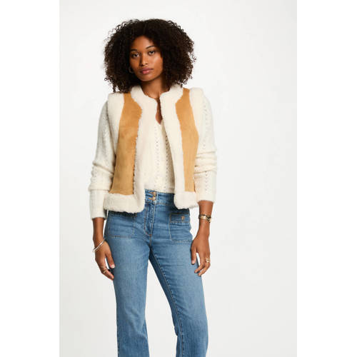Morgan gilet camel afbeelding