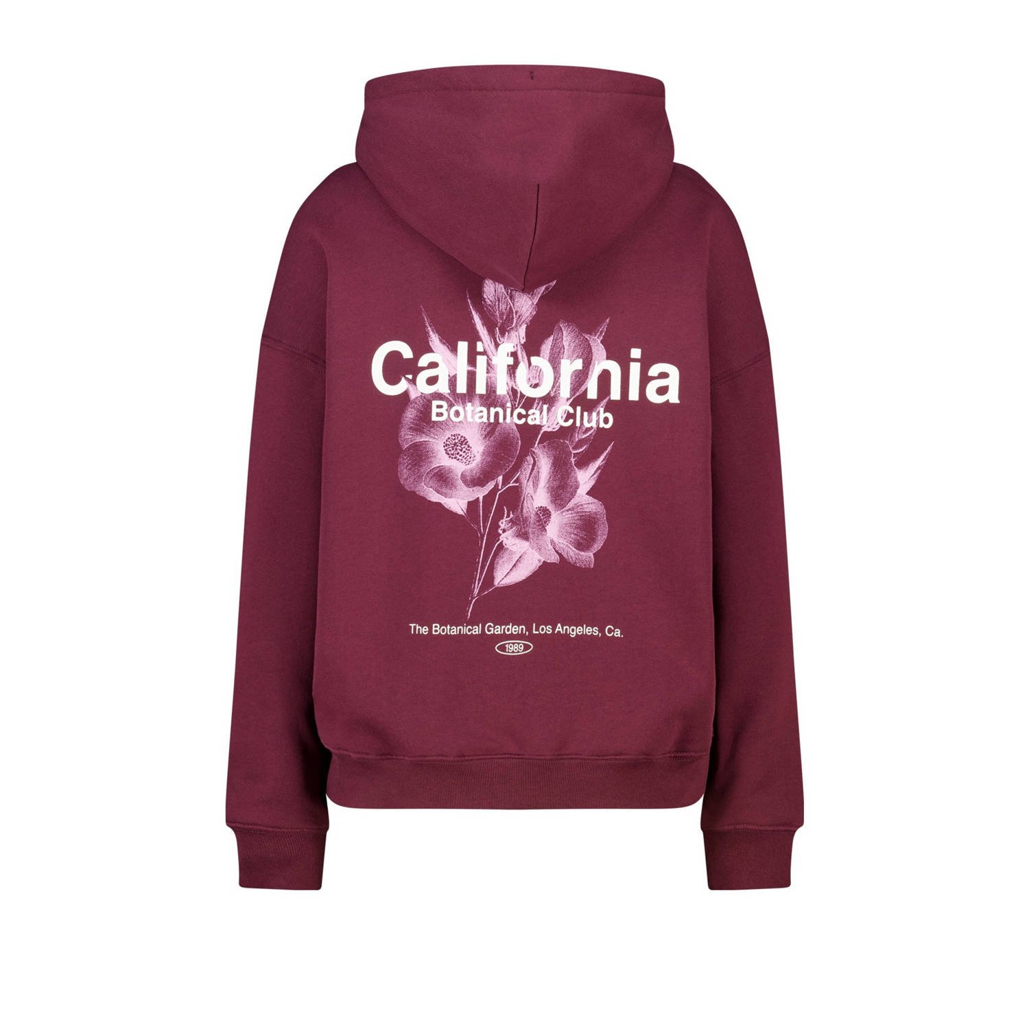 America Today hoodie donkerrood