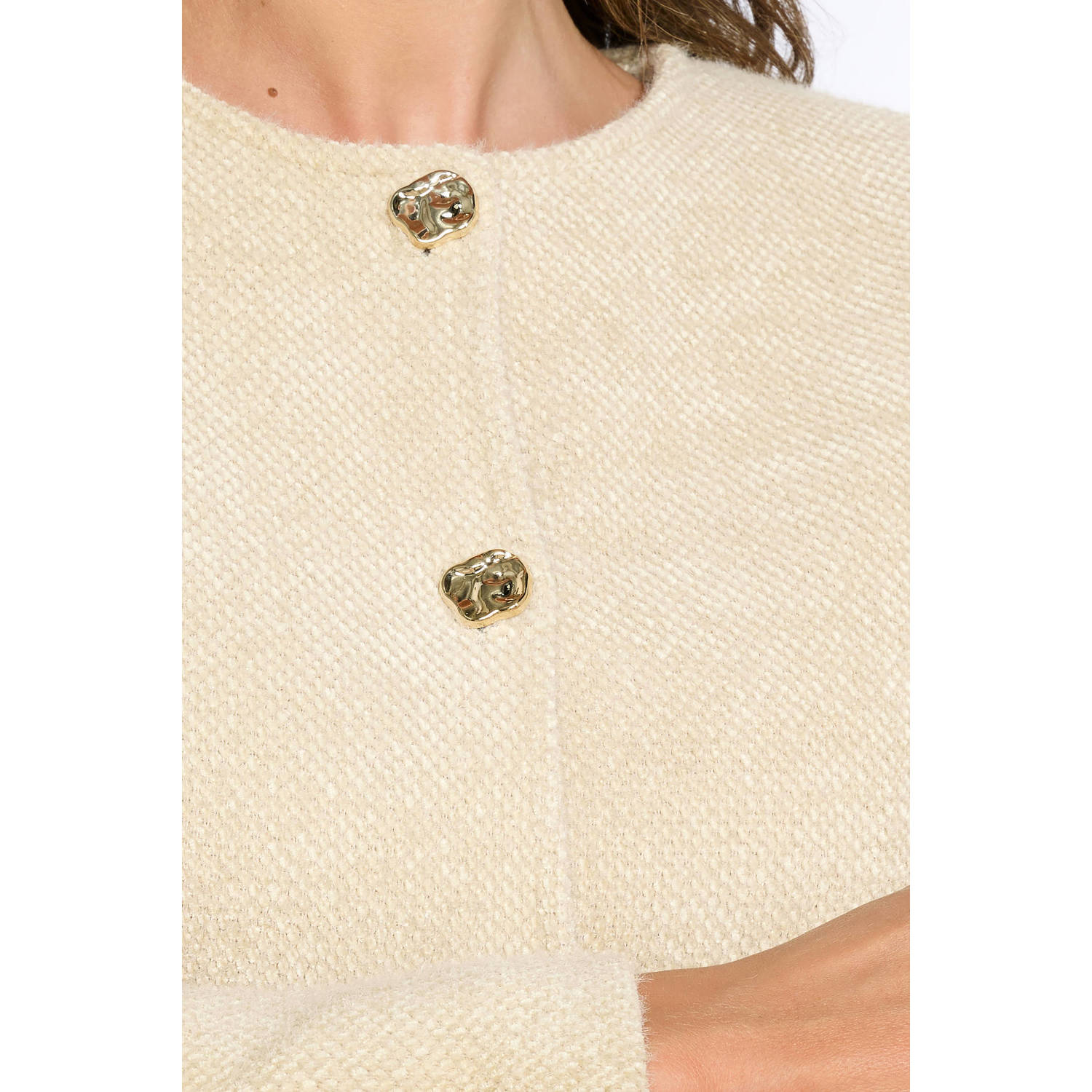 LOLALIZA bouclé jasje beige