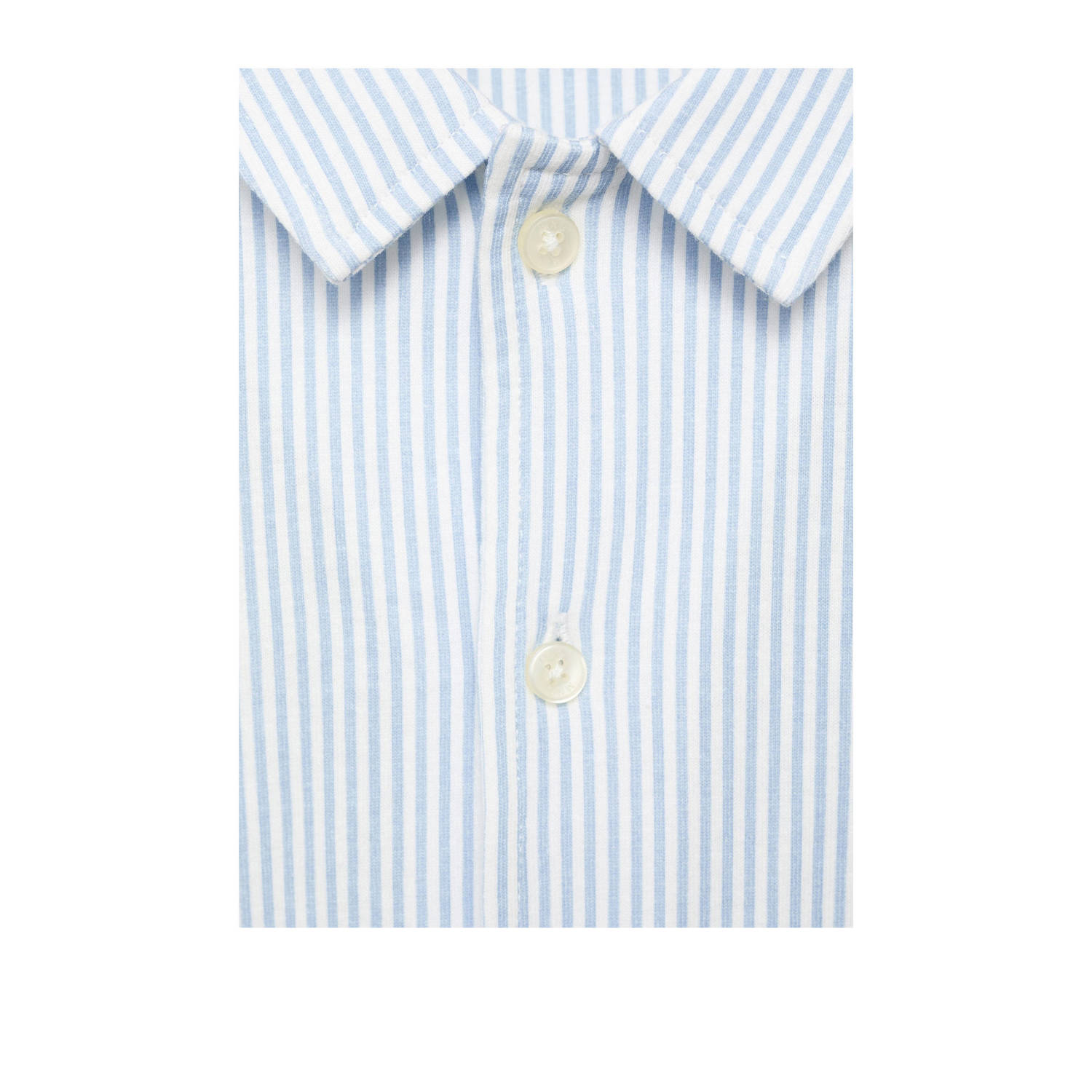 Mango Kids pyjamaset lichtblauw wit