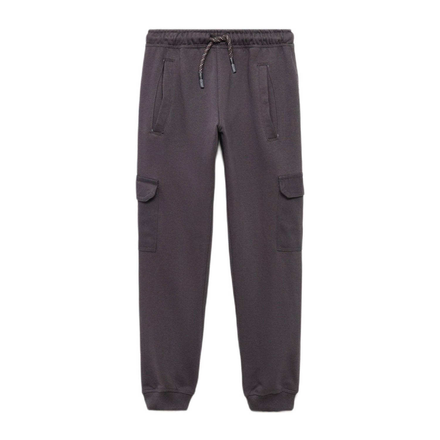 Mango Kids cargo broek antraciet