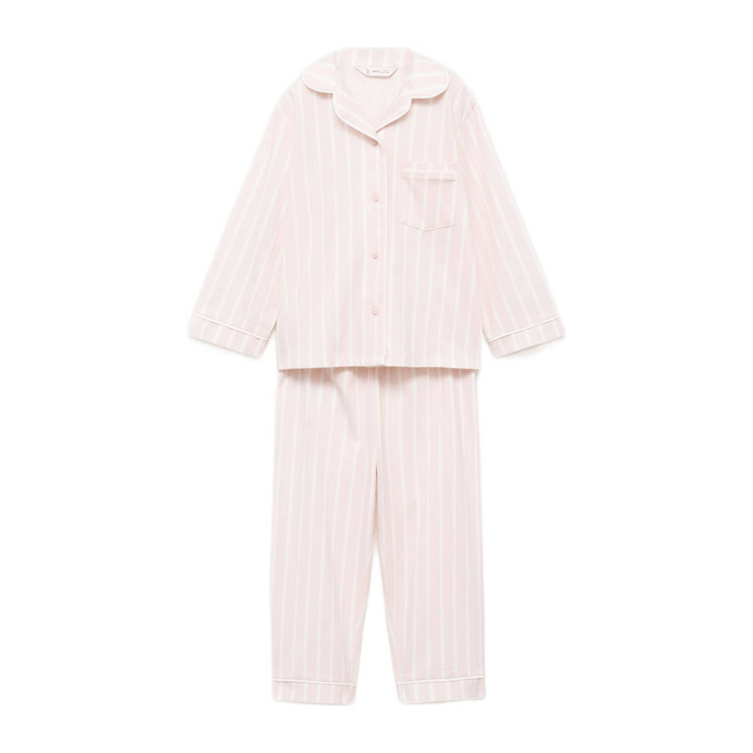 Mango Kids pyjamaset lichtroze