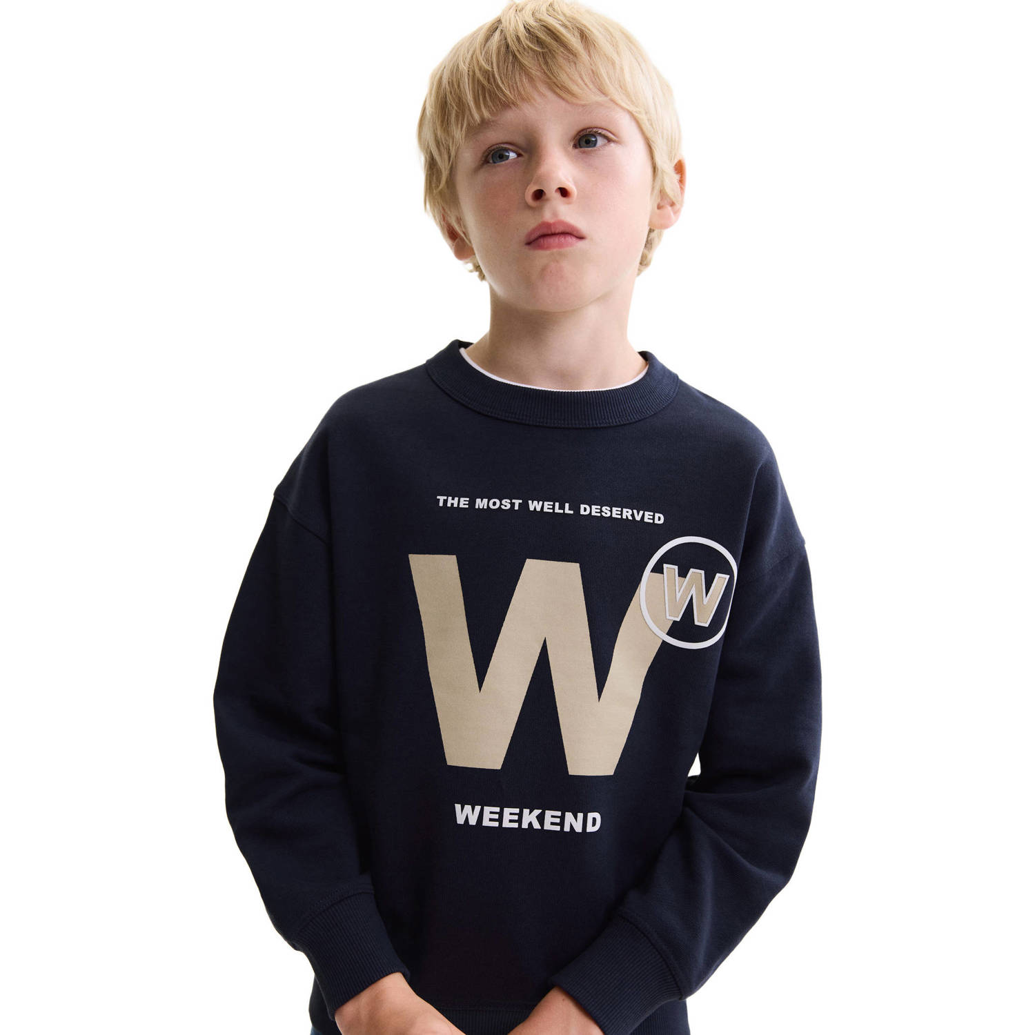 Mango Kids sweater marine