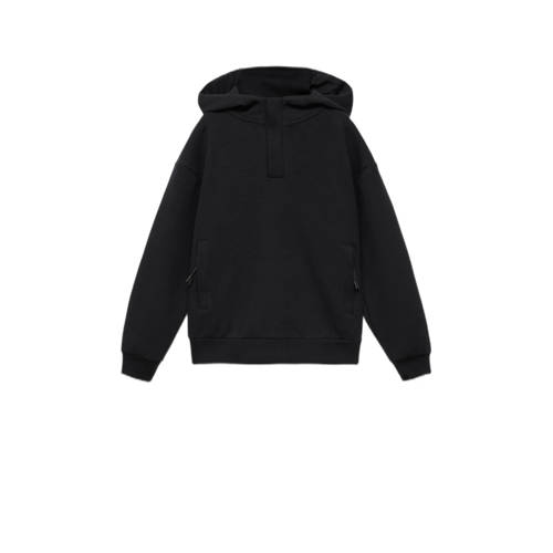 Mango Kids hoodie zwart afbeelding