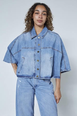 denim spijkerjas medium blue denim